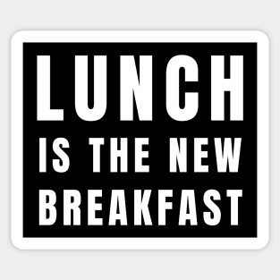 Lunch is the New Breakfast Funny OMAD Intermittent Fasting Sticker